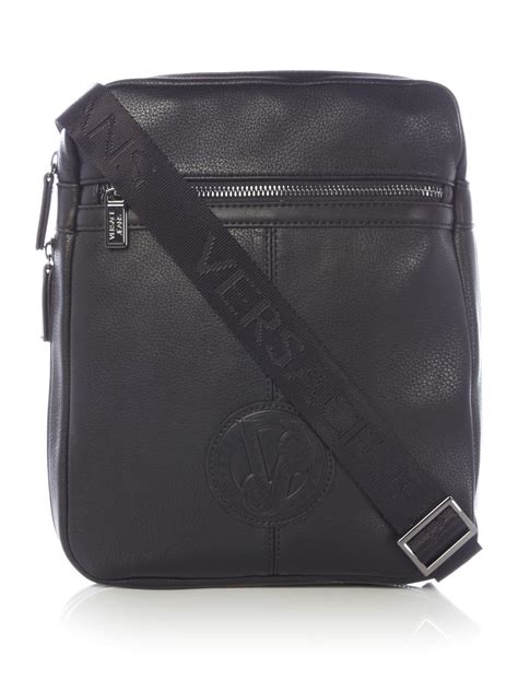 versace side bag men's